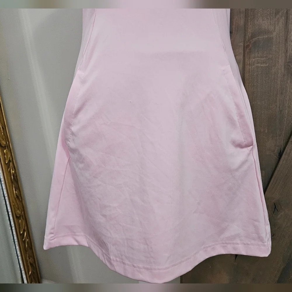 Adidas City Break Baby Pink Athletic Dress Tennis Golf Activewear Small - Picture 9 of 14